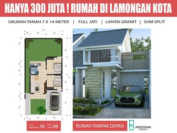 Cari Rumah di Lamongan kota? River Palace Murah Hanya 300 Jutaan saja | River Palace Type 36 #27