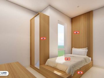 RUMAH LEBAR 6X8 HOEK, ZUMA@NORTH MALIBU DI GADING SERPONG