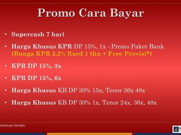 RUMAH LEBAR 6X8 HOEK, ZUMA@NORTH MALIBU DI GADING SERPONG