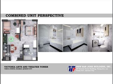 1 2 3 BEDROOM CONDO UNIT Near SM north SM cubao trinoma