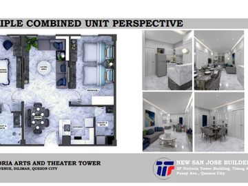 1 2 3 BEDROOM CONDO UNIT Near SM north SM cubao trinoma
