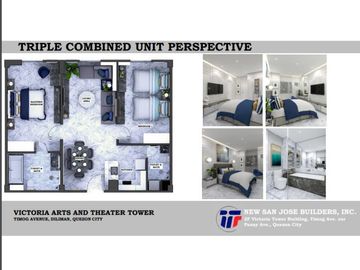 1 2 3 BEDROOM CONDO UNIT Near SM north SM cubao trinoma