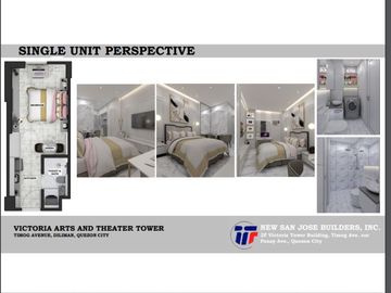 1 2 3 BEDROOM CONDO UNIT Near SM north SM cubao trinoma