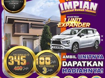 Perumahan modern type 45/75 damarsi dekat lingkar timur STU 6 Bulan