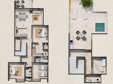 Departamento en Venta en San Benito, Najau, km 24.5 Costa Esmeralda(PH NYS)