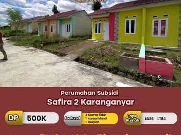 Rumah subsidi angsuran Free di Natar