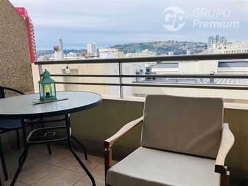 Departamento 1D1B inversión ubicación privilegiada Viña
