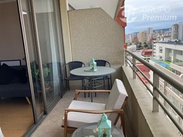 Departamento 1D1B inversión ubicación privilegiada Viña
