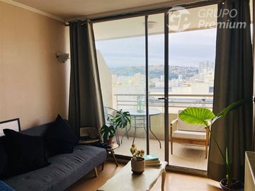 Departamento 1D1B inversión ubicación privilegiada Viña