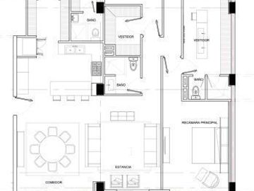 DEPARTAMENTO EN VENTA EN MERIDA, COUNTRY CLUB EN PLANTA BAJA