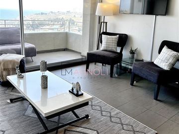 Departamento en Venta en Condominio Costa Reñaca. Reñaca Alto