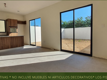 CASA EN TIXCACAL AL PONIENTE DE MÉRIDA, YUCATÁN