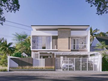 Rumah Baru Mewah Luxury Proses Finishing Dekat Jogja Bay Maguwoharjo