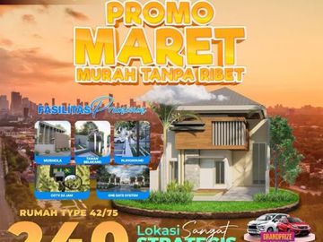 M2M MARET MURAH! DIAMOND VILLAGE JUANDA 3, Miliki Sekarang Hunian Super Nyaman!