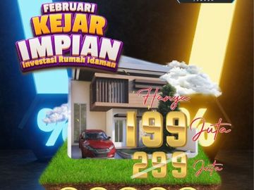 NEW LAUNCHING! DIAMOND CITY JUANDA 2, Rumah Murah Minimalis Nikmati Promo nya