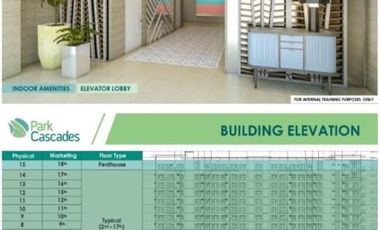 1BR unit for sale in Arca South in Taguig city near Alabang, BGC, Villamore Air base, NAIA