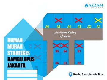 RUMAH DIJUAL MURAH BAMBU APUS JAKARTA TIMUR