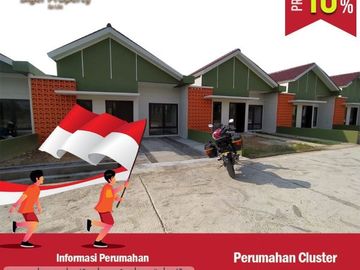 Rumah cluster Griya Resik di belakang kamus UIN