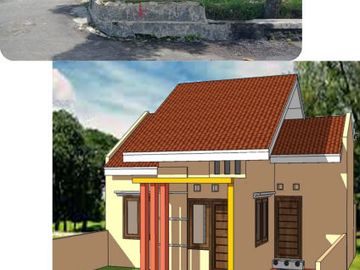 Rumah Konsep Minimalis Dekat Exit Tol Prambanan