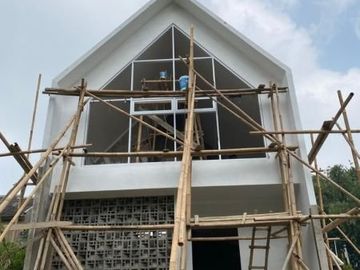 Investasi Rumah 2LT Berkolam Renang Termurah dekat Pesantren Darut Tauhid Gegerkalong Cigugur Sukasari