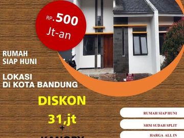 Cluster ready stock siap huni di Ciwastra Buahbatu Bandung