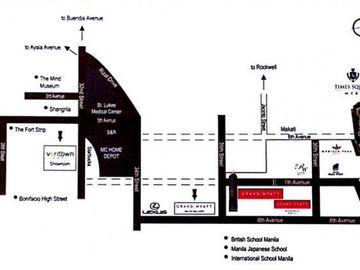 TIME SQUARE WEST 1BEDROOM FOR SALE IN BGC
