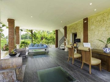 Villa Resort with beautiful rice field views in Ubud
