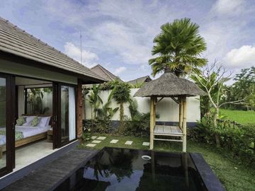 Villa Resort with beautiful rice field views in Ubud