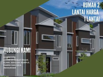 Best View ! 2 Lantai Rumah KPR Siap 2KT Tipe 34/60