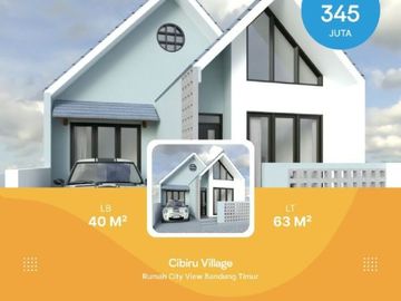 Rumah Modern 2 Kamar Tidur di Cibiru Bandung Kota