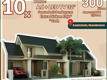 READY STOCK! HUNIAN BARU MINIMALIS DI PRAMBANAN