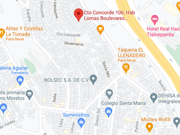 Remate Bancario Casa en Circuito Concorde, Fracc. Lomas de Boulevares, Tlalne
