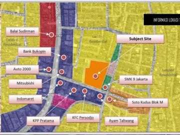 Kavling Komersial 9900M Tebet Raya, Bawah NJOP
