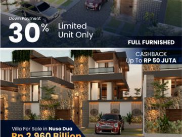 Villa Eksklusif Smart Eco View Laut Jimbaran Bali