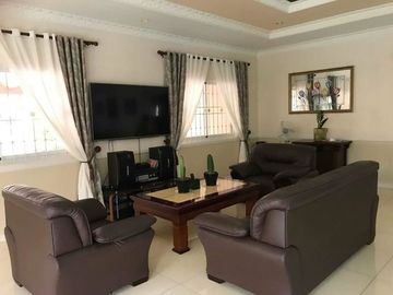 Fully Furnished - Spacious House for Rent with 4 BR in Angeles City Near SM Clark