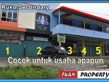 dijual ruko 5 pintu 2 lantai dekat kampus uin cocok untuk usaha
