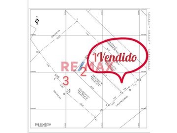 Excelente ubicación, lindo lote # 2, a puerta de calle a solo 3 cuadras de la Plaza de Armas del distrito de Grocio Prado, calle el Progreso. En Condo