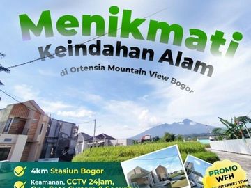 Rumah Bogor Ciomas Tengah Kota Suasana Desa - 2 Lantai Termurah di Ciomas, DP & Cicilan Ringan