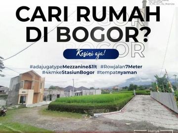 Rumah Bogor Ciomas Tengah Kota Suasana Desa - 2 Lantai Termurah di Ciomas, DP & Cicilan Ringan