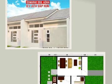 RUMAH SUBSIDI MINIMALIS SIAP HUNI, HANYA BAYAR 5,5JT TERIMA KUNCI