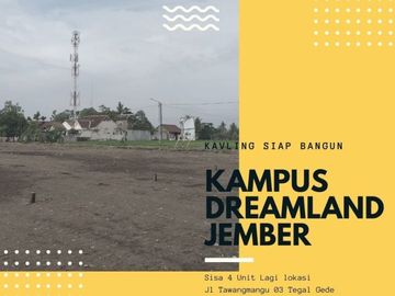 tanah kavling kampus dreamalnd jember lokasi dekat UNEJ