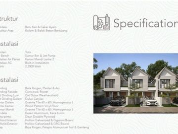 DIJUAL RUMAH BARU LINGKUNGAN NYAMAN DI BUKIT CINERE