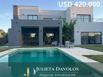 Casa en Venta 6 ambientes Barrio El Canton Norte a la laguna