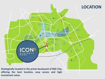 Ruko Siap Pakai Bebas Banjir di Icon Business Park 5 BSD City