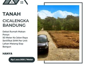Tanah Bandung cicalengka Dekat RM Makan Ponyo