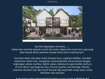 Rumah baru di Perumahan Mandalika Residence