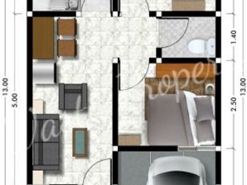 Rumah dengan Lokasi Keren dan Desain Modern