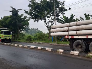 Tanah luas 6750 m depan jalan raya krian harga muraaah pooll cocok ut showroom atau supermarket