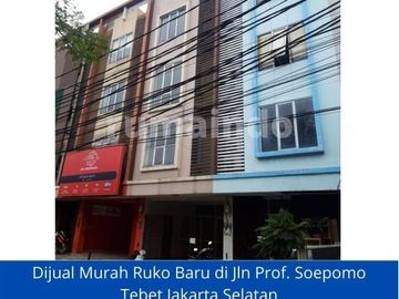 Dijual Murah Ruko Baru di Jln Prof. Soepomo Tebet Jakarta Selatan