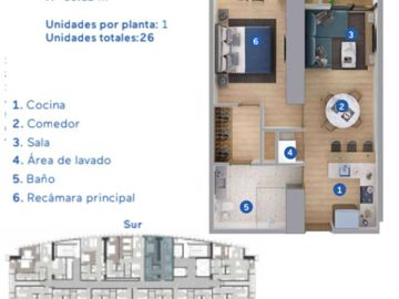DEPARTAMENTO EN CENTRO DE MONTERREY EN PREVENTA